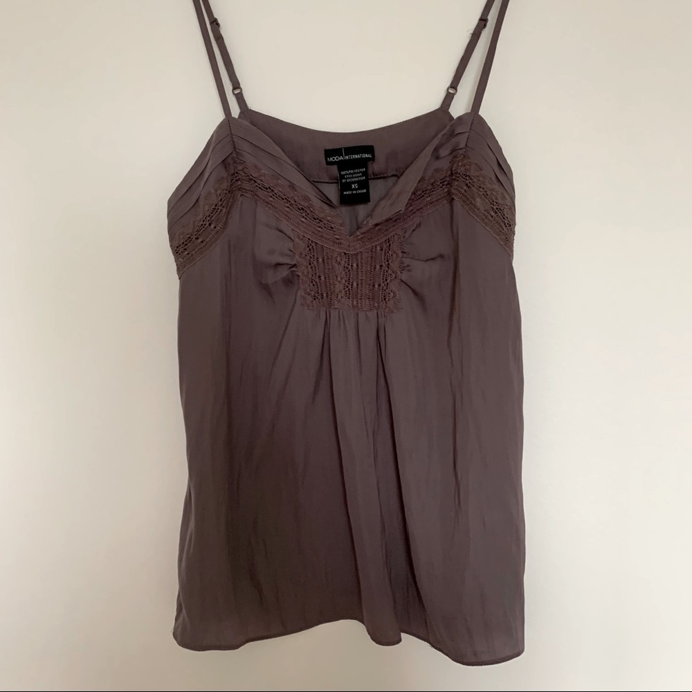 VS Mauve Silky Tank